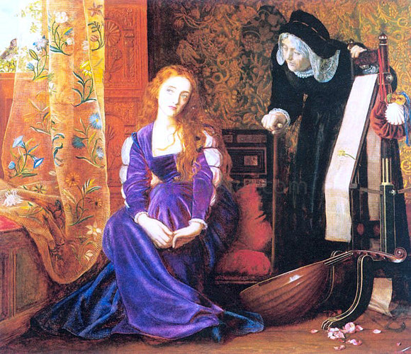  Arthur Hughes The Pained Heart (aka 