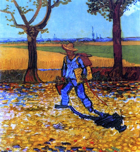  Vincent Van Gogh The Painter on His Way to Work - Art Print