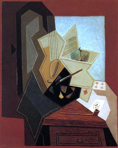  Juan Gris The Painter's Window - Art Print