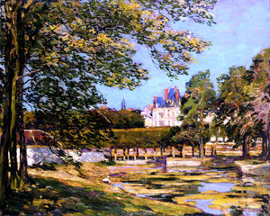  Alexander Jamieson The Palace At Fontainbleau - Art Print