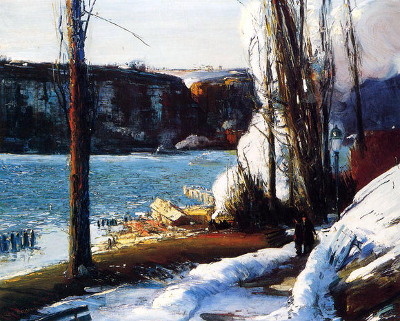  George Wesley Bellows The Palisades - Art Print