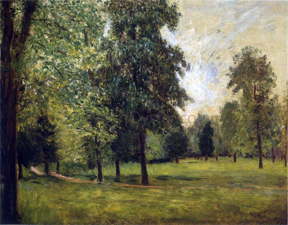  Alfred Sisley The Park at Sevres - Art Print