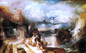  Joseph William Turner The Parting of Hero and Leander - from the Greek of Musaeus - Art Print