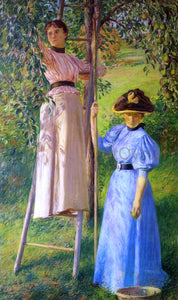  Joseph DeCamp The Pear Orchard - Art Print