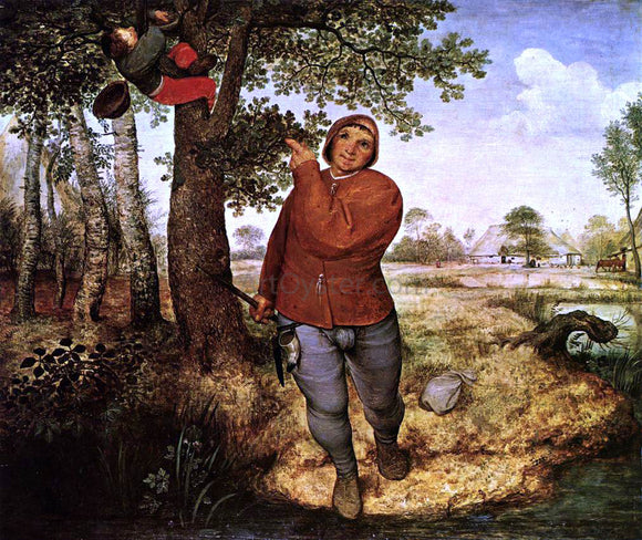  The Elder Pieter Bruegel The Peasant and the Birdnester - Art Print