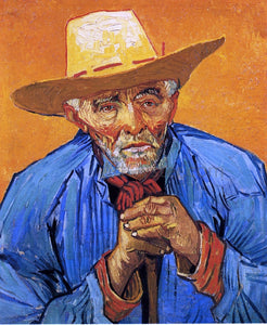  Vincent Van Gogh A Peasant, Portrait of Patience Escalier - Art Print