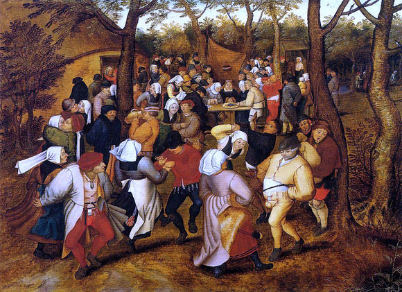  The Younger Pieter Bruegel The Peasant Wedding - Art Print