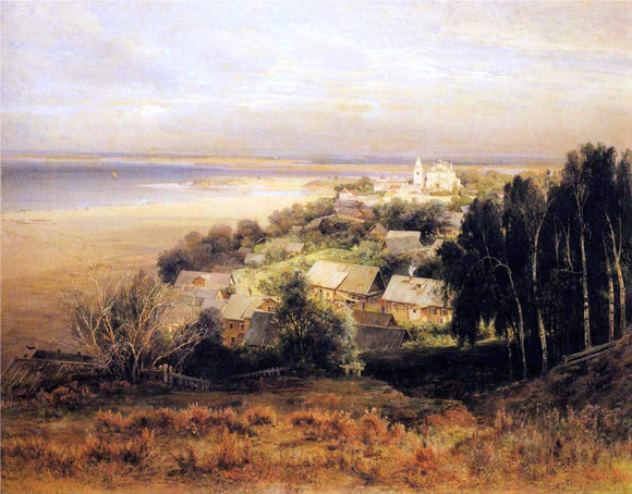  Alexei Kondratevich Savrasov The Pechersk Monastery near Nizhni Novgorod - Art Print