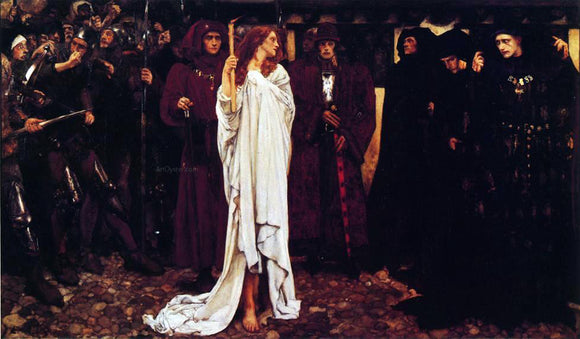  Edwin Austin Abbey The Penance of Eleanor, Duchess of Glouster - Art Print