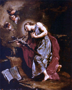  Giambattista Pittoni The Penitent Magdalene - Art Print