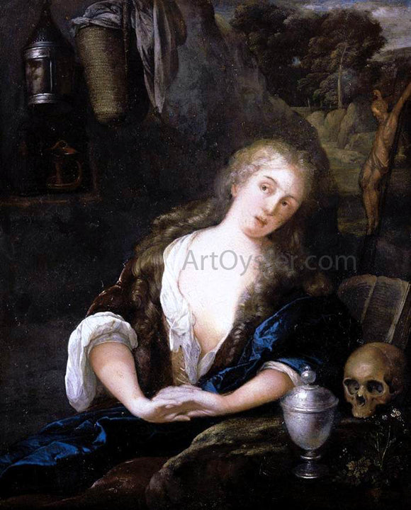  Eglon Van der Neer The Penitent Magdalene - Art Print