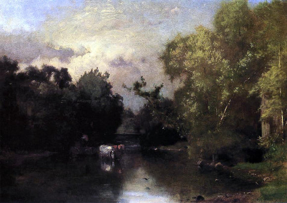  George Inness The Peqonic, New Jersey - Art Print