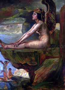  Gyula Tornai The Personification of Echo - Art Print