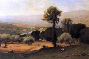  George Inness The Perugian Valley - Art Print