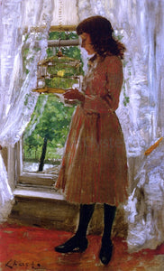  William Merritt Chase The Pet Canary - Art Print