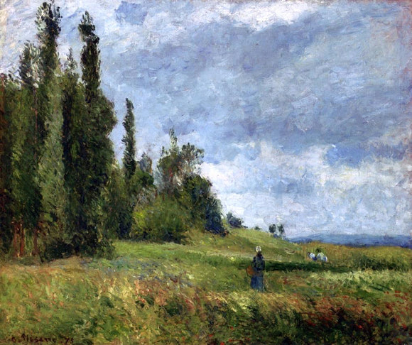  Camille Pissarro The Petit Bras of the Seine at Argenteuil - Art Print