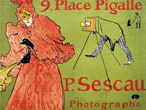  Henri De Toulouse-Lautrec The Photagrapher Sescau - Art Print