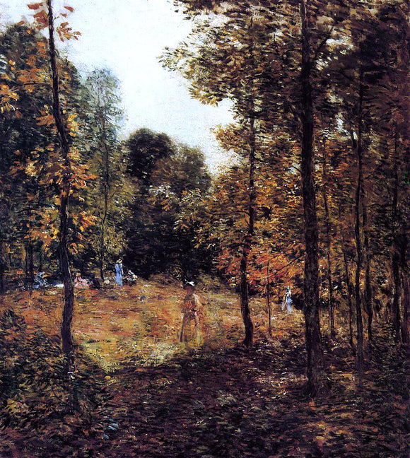  Willard Leroy Metcalf The Picnic - Art Print