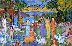  Maurice Prendergast The Picnic - Art Print