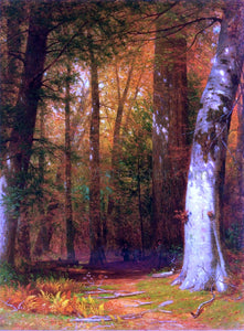  Thomas Worthington Whittredge The Pine Cone Gatherers - Art Print