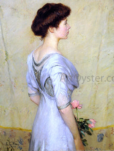  Lilla Cabot Perry The Pink Rose - Art Print