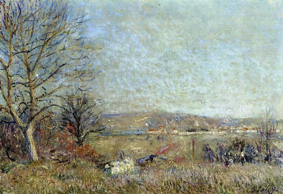  Alfred Sisley The Plain of Veneux, View of Sablons - Art Print