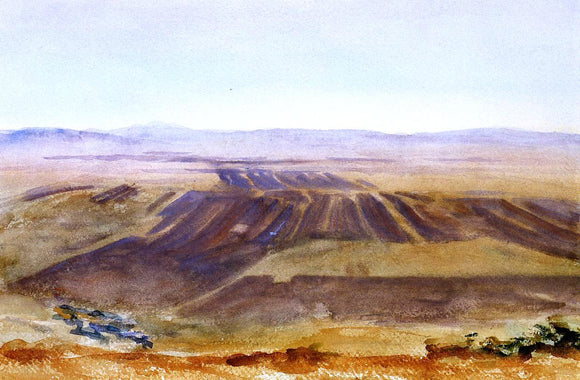  John Singer Sargent The Plains from Nazareth - Art Print