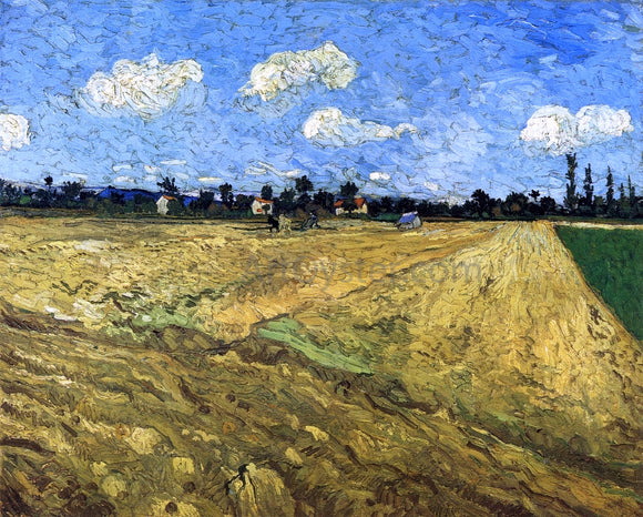  Vincent Van Gogh The Ploughed Field - Art Print