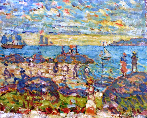  Maurice Prendergast The Point, Gloucester - Art Print