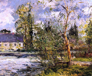  Maxime Maufra The Ponce Paper Factory on the Edge of the Sathe Woods - Art Print