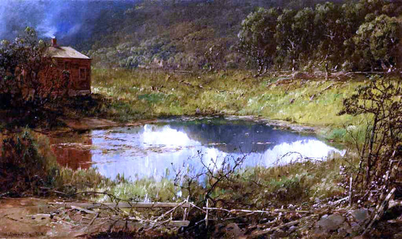  William Louis Sonntag The Pond - Art Print