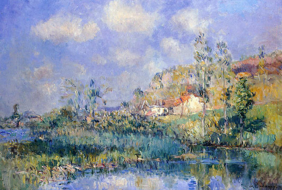  Albert Lebourg The Pond at Eysies - Art Print