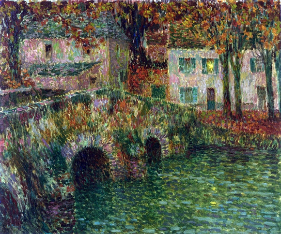  Henri Le Sidaner Pond de Pierre - Art Print