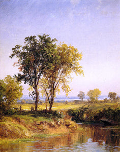 Jasper Francis Cropsey The Pond in Springtime - Art Print