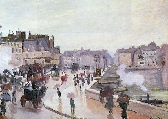  Claude Oscar Monet The Pont Neuf - Art Print