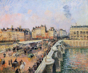  Camille Pissarro The Pont-Neuf: Afternoon Sun - Art Print