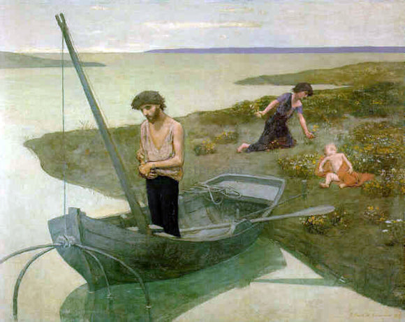  Pierre Puvis De Chavannes The Poor Fisherman - Art Print