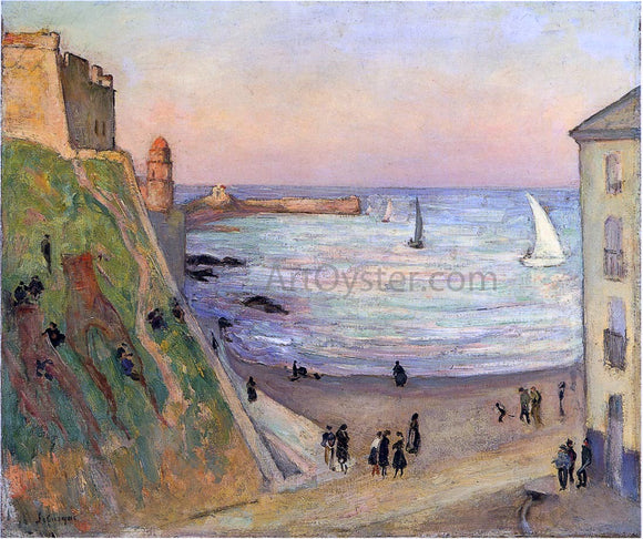  Henri Lebasque The port at Collioure - Art Print