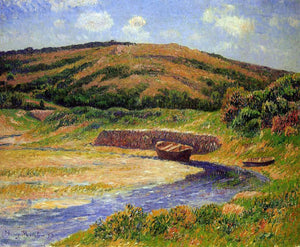  Henri Moret The Port of Guilly, Finistere - Art Print