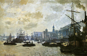  Claude Oscar Monet The Port of London - Art Print