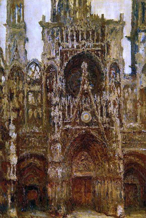  Claude Oscar Monet The Portal, Harmony in Brown - Art Print