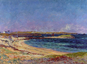  Maxime Maufra The Portivy Beach, Quiberon Peninsula - Art Print