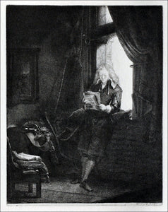  Rembrandt Van Rijn The Portrait of Jan Six - Art Print