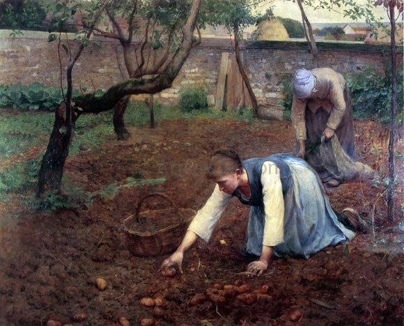  Guy Orlando Rose The Potato Gatherers - Art Print