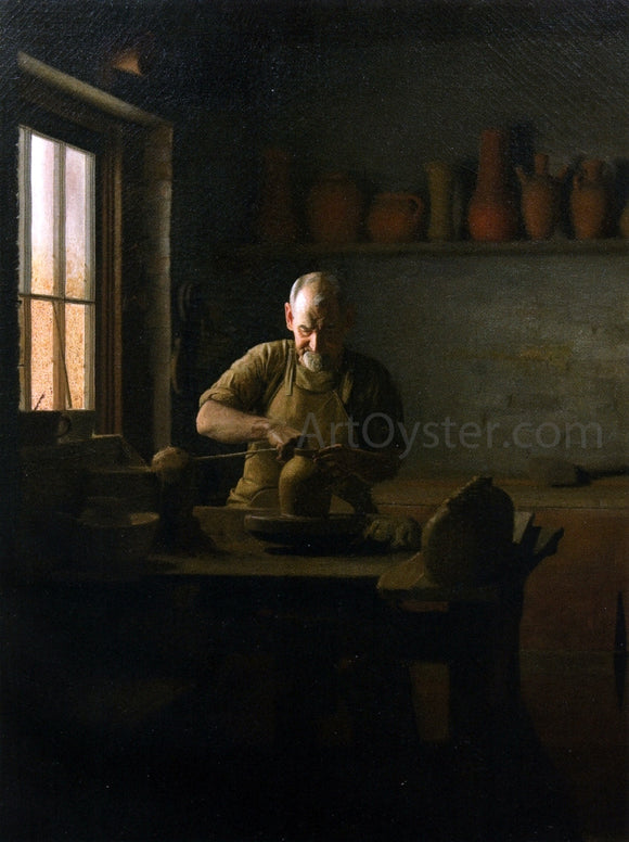  Edmond Thomas Quinn The Potter - Art Print