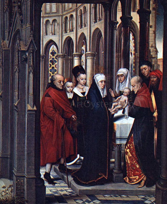  Hans Memling The Presentation in the Temple - Art Print
