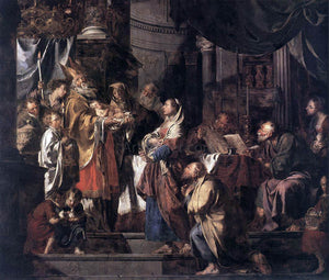  Pieter Jozef Verhaghen The Presentation in the Temple - Art Print