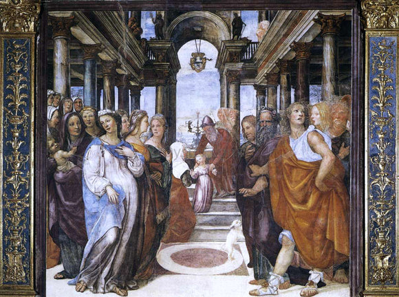  Il Sodoma The Presentation of the Virgin in the Temple - Art Print