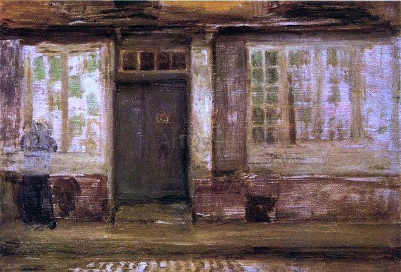  James McNeill Whistler The Priest's Lodging, Dieppe - Art Print