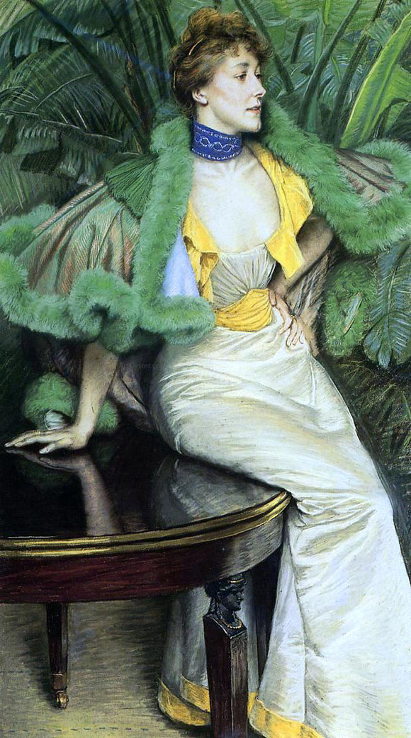  James Tissot The Princess of Broglie - Art Print